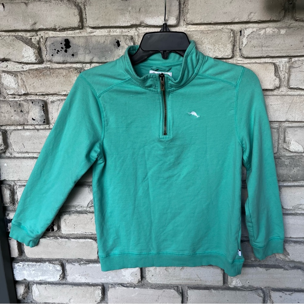 Tommy Bahama Aqua 1/4 zip Pullover light jacket
